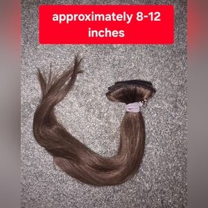 Real Human Hair Extensions Brown